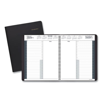 AT-A-GLANCE® 24-hour Daily Appointment Book, 8.75 X 7, Black Cover, 12-month (jan To Dec): 2022 freeshipping - TVN Wholesale